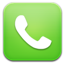 phone green icon